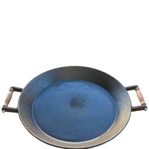 Gusseisen-Feuerpfanne Ø 56 cm mit Holzgriffen